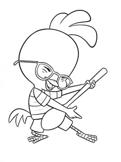 Chicken Little Books Coloring 5