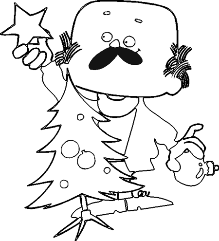Christmas Coloring Pages 6