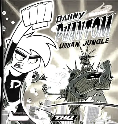 Danny Phantom Urban Jungle Books Coloring 1