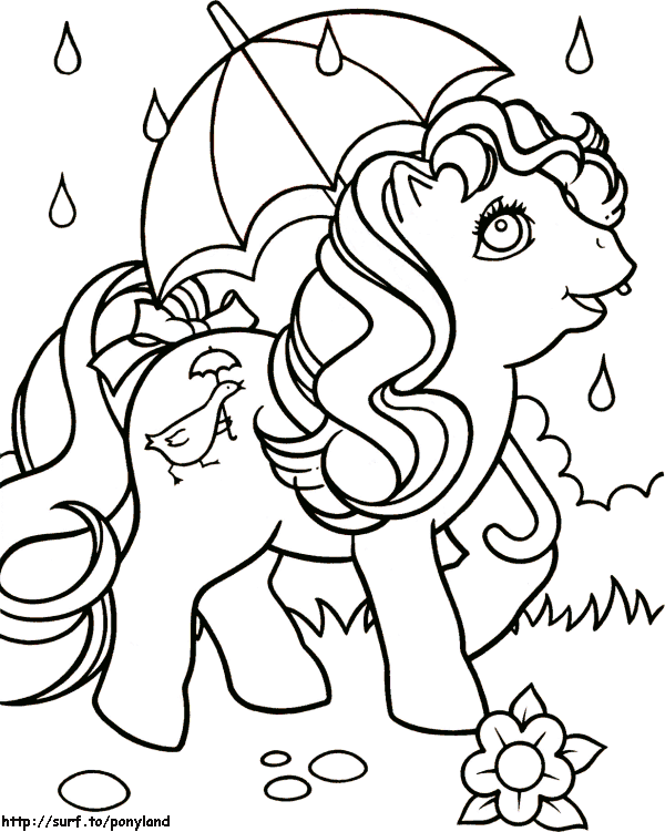 My Little Pony Coloring Pages 4