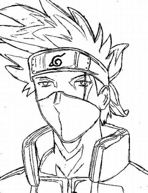 Naruto Coloring Pages 4