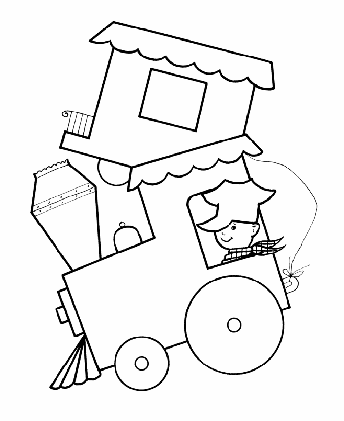 Shape Coloring Pages 8