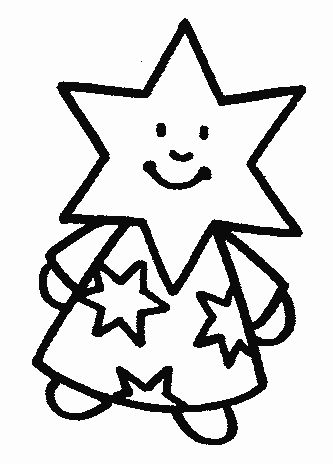 Star Coloring Pages 1
