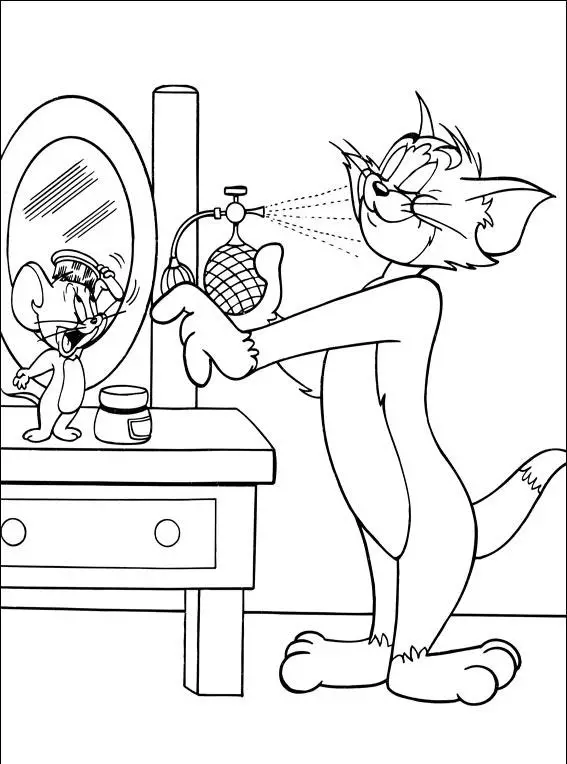 Tom and Jerry The Movie Books Coloring 3